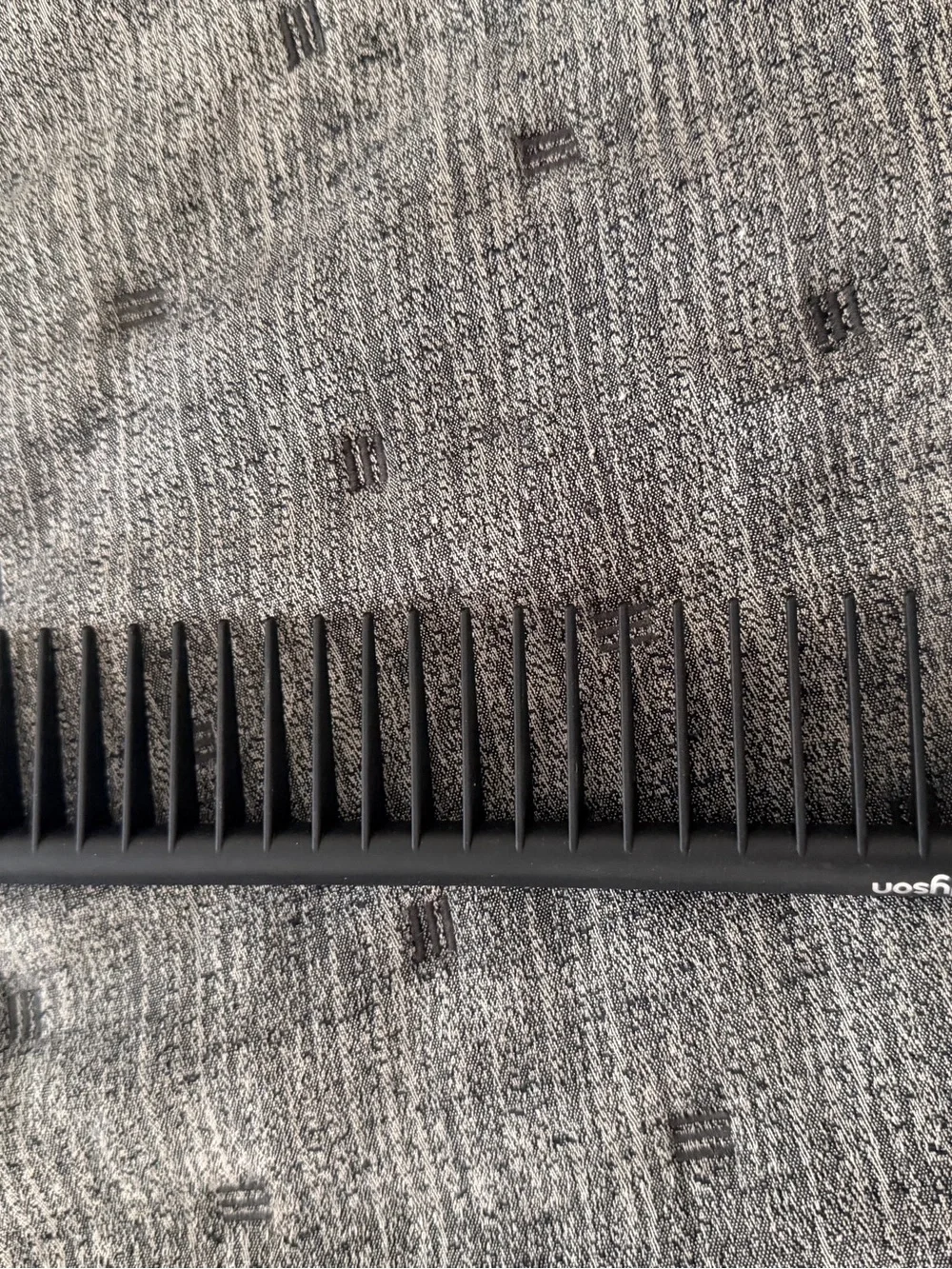 Dyson navy and black hair tool set with paddle brush and attachments